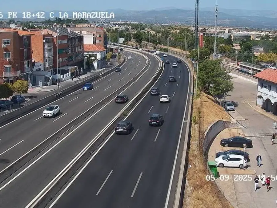 SOTERRAMIENTO A6 A SU PASO POR LAS ROZAS