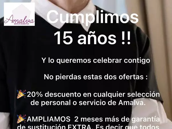 PROMOCIONES 15 ANIVERSARIO 