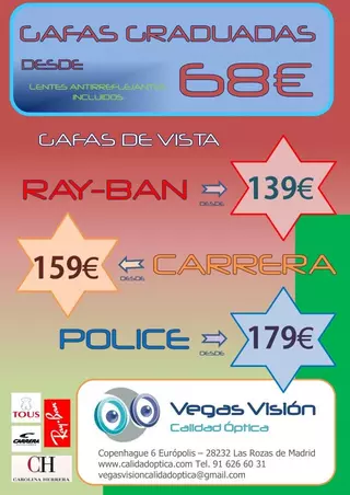 NUEVAS PROMOCIONES GAFAS DE VISTA!