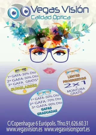 PROMOCIONES EN GAFAS GRADUADAS Y GAFAS DE SOL. 
Si quieres cambiar de gafa es tu oportunidad!