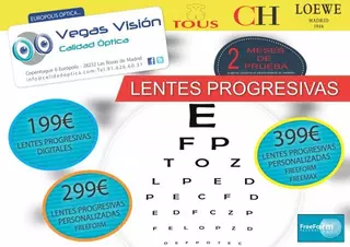 Promoción Noviembre!
Lentes Progresivas con 60% descuento directo