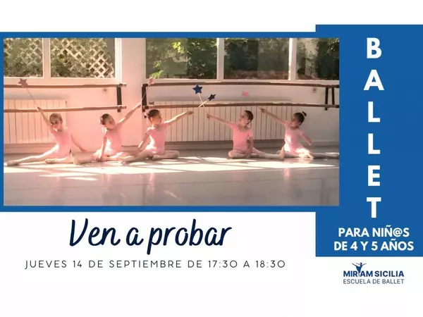 Clase de prueba Ballet 