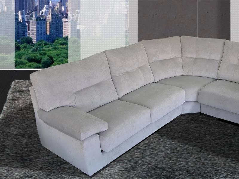 Sofás de tela o piel en Sofatto
