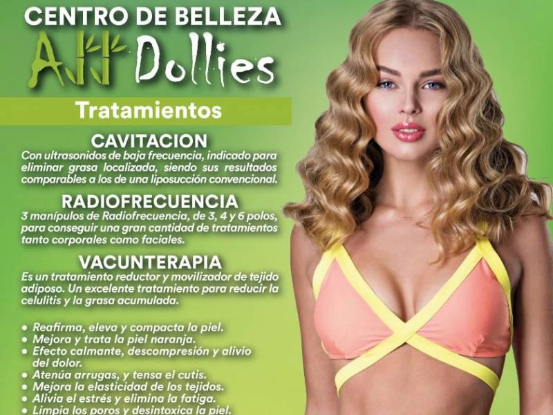 Tratamientos faciales y corporales en All Dollies