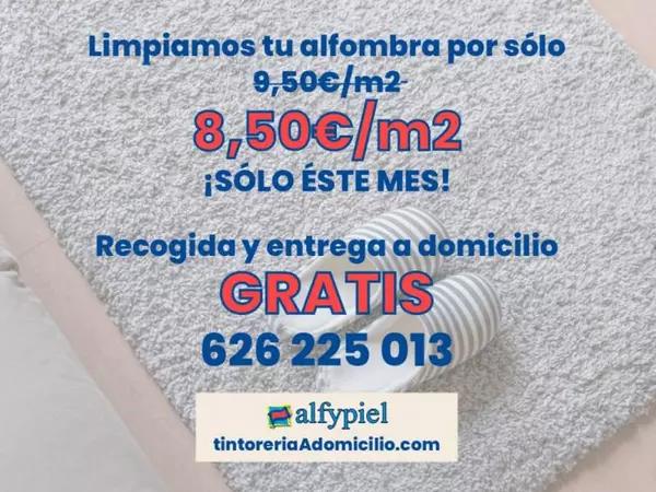 8,50€/m2 y Recogida Gratis