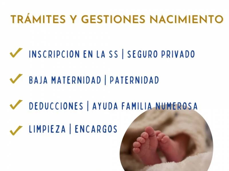 Trámites y gestiones de Nacimiento