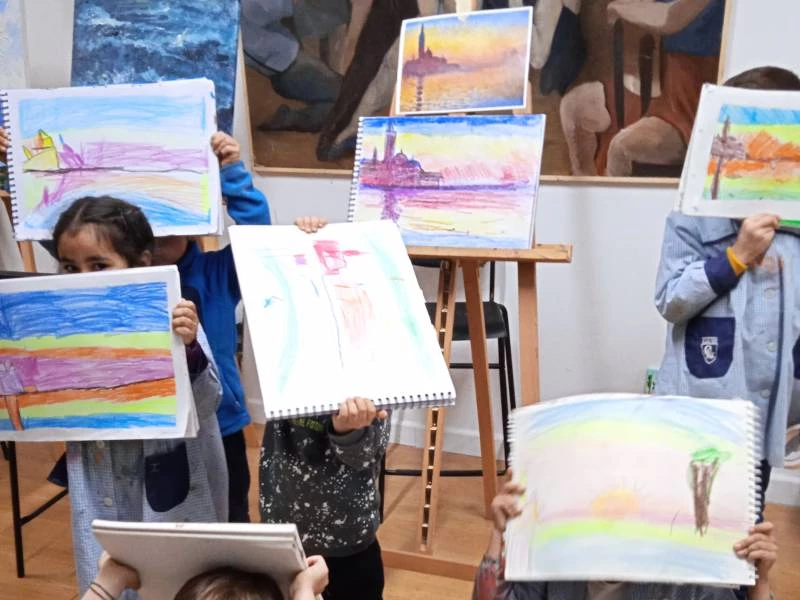 Talleres de pintura para niños en Majadahonda