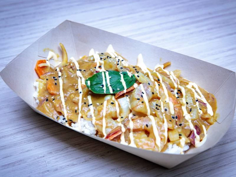Comida vegana en Smok Mok World Neighborfood