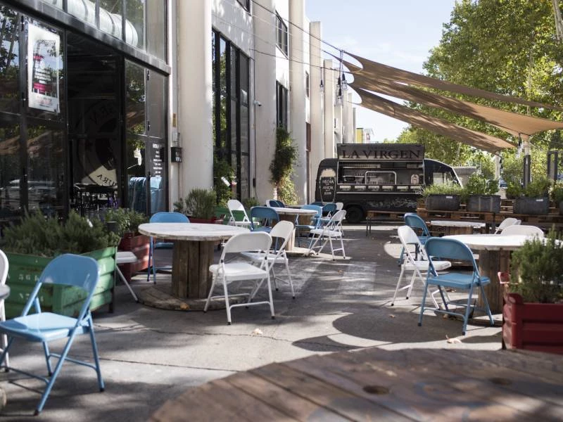 Terraza para tomarte una cerveza en Las Rozas