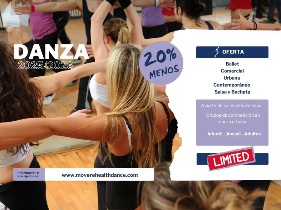 Clases de danza para toda la familia
