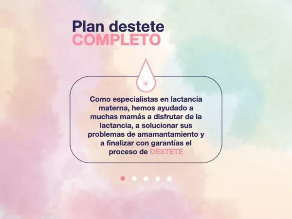 Plan de destete PREMIUM