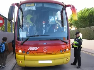 Los autobuses escolares de Las Rozas, sobresaliente en seguridad
