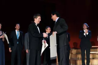 El español José Ramón García, Primer Premio del 12º Concurso Internacional de Piano