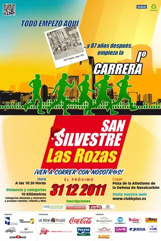 Las Rozas celebrará su primera San Silvestre el próximo 31 de diciembre