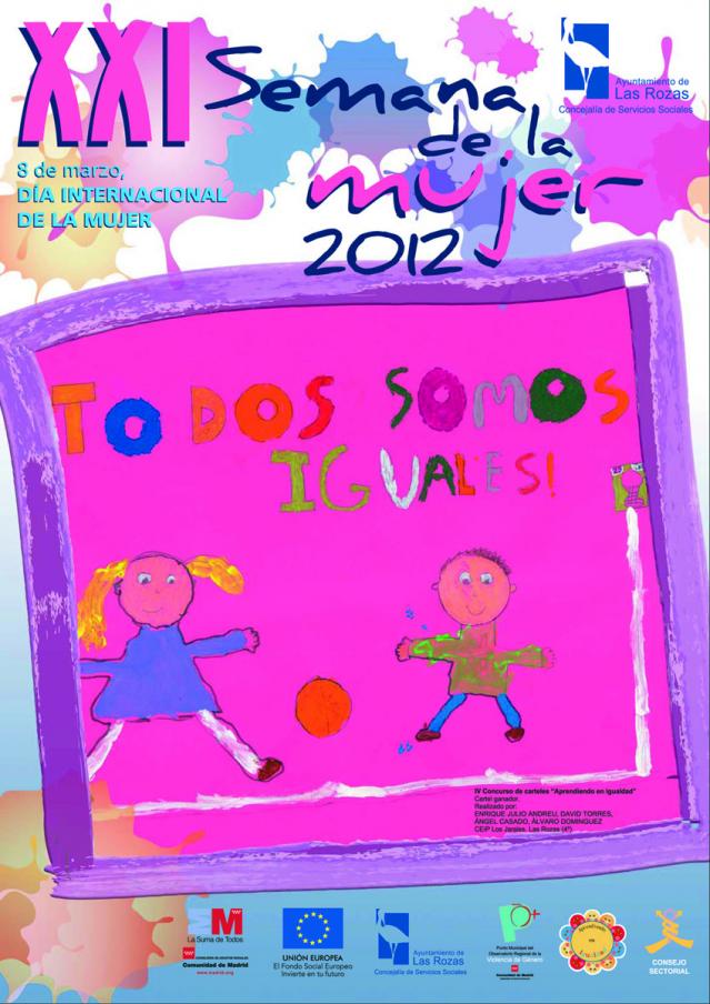 Todo preparado en Las Rozas para celebrar la XXI Semana de la Mujer