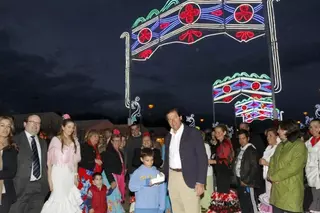 Inaugurada la sexta Feria de Abril de Las Rozas
