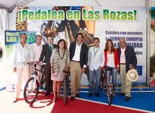 Fernández Rubio y Pedro Delgado inauguran Festibike 2012, la gran feria de la bicicleta de España