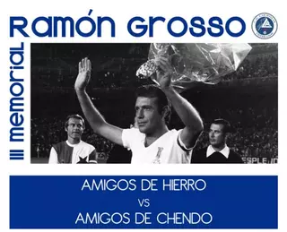Zidane, Butragueño y Karanka volverán a vestirse de corto en Las Rozas para homenajear a Ramón Grosso