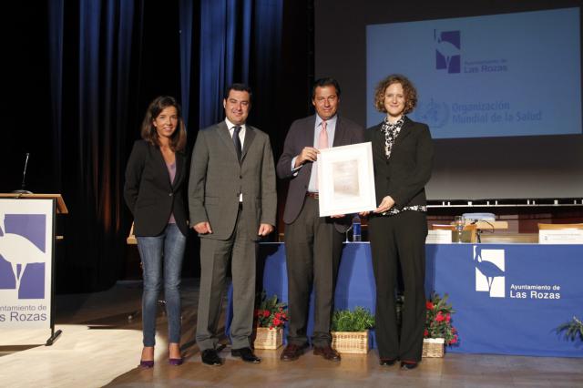Las Rozas recibe de la OMS el certificado de Ciudad Amigable con las Personas Mayores
