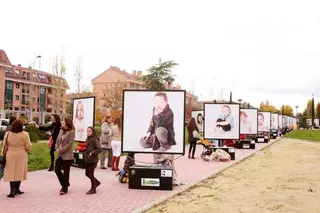 La exposición “Más allá de un rostro” acerca a Las Rozas la sonrisa de los niños con síndrome de Down