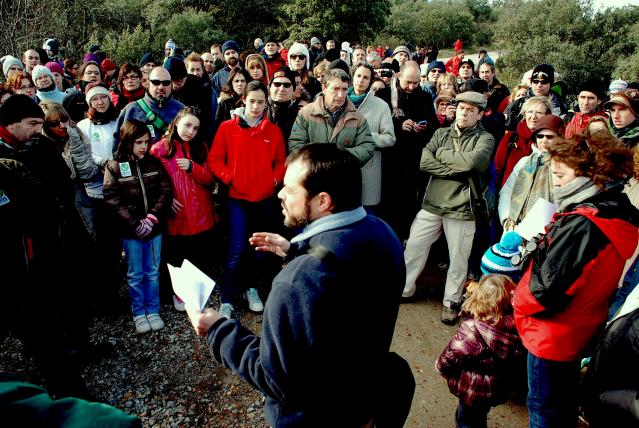 Vecinos de Las Matas marchan en defensa de la Finca de El Garzo