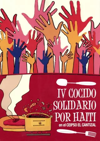 El colegio El Cantizal organiza un cocido solidario y recogida de alimentos