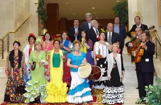 El Coro Rociero de la Visitación y la Peña Flamenca de Las Matas celebran el Día de Andalucía