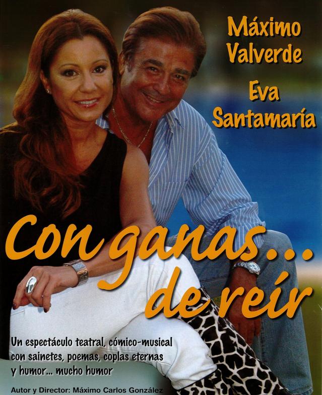 Máximo Valverde y Eva Santamaría presentan enLas Rozas el espectáculo “Con ganas de reír”
