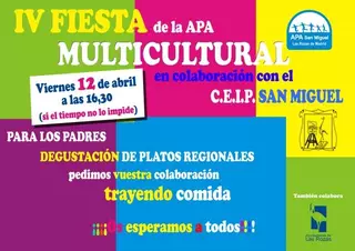El Colegio San Miguel de Las Rozas celebra la IV Fiesta Multicultural