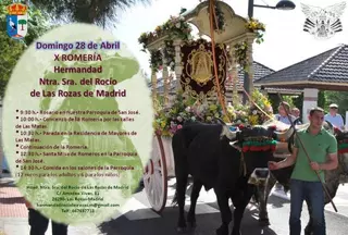 La Hermandad Nuestra Señora del Rocío de Las Rozas organiza su X Romería