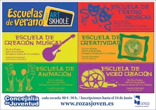 Las actividades de Juventud y de la Escuela de Teatro se suman a la oferta de campamentos de Las Rozas