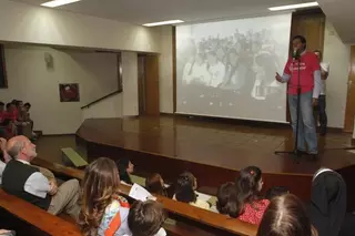 El Ayuntamiento y el Colegio Santa María colaboran en proyectos de cooperación al desarrollo en Perú