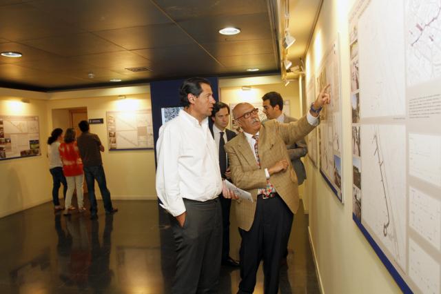 Una exposición muestra los detalles del Plan de revitalización del centro urbano de Las Rozas