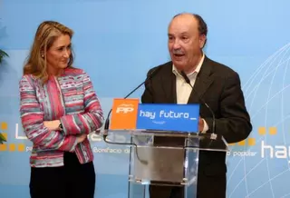Mas de 300 afiliados arropan al candidato del PP en el primer acto de precampaña en Las Rozas