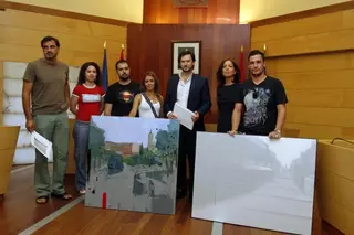 Casi 40 artistas retratan Las Rozas en el IX Concurso de Pintura Rápida de la EMGV