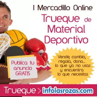 InfoLasRozas.com pone en marcha I Mercadillo de Trueque de Material deportivo