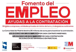 El viceconsejero de Empleo explicará en Las Rozas el Programa de Incentivos a la Contratación