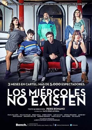 Llega al Teatro de Las Rozas la comedia urbana “Los miércoles no existen”
