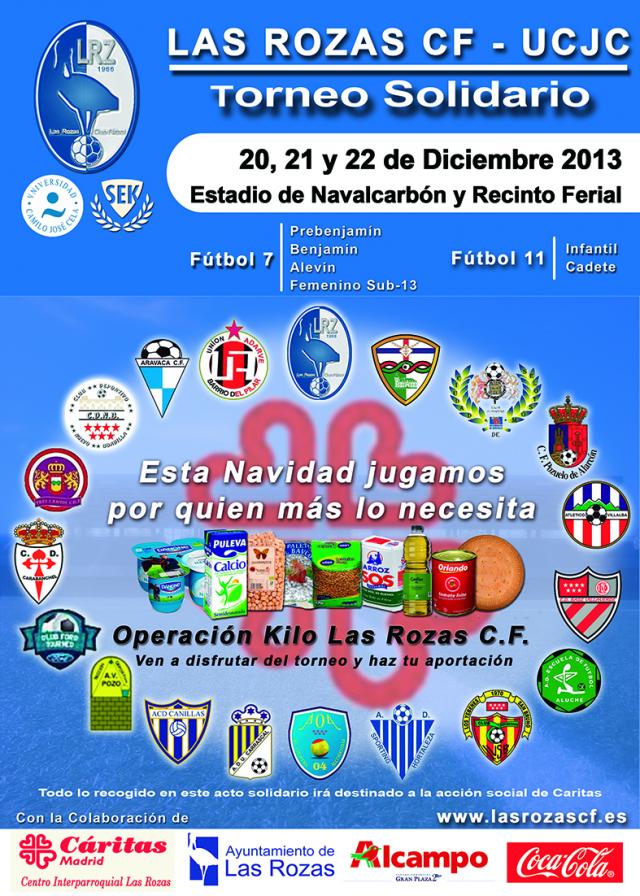 El Club de Fútbol Las Rozas organiza un torneo solidario