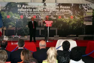 Suspendida la colocación de la primera piedra de  800 viviendas de iniciativa municipal en Las Rozas
