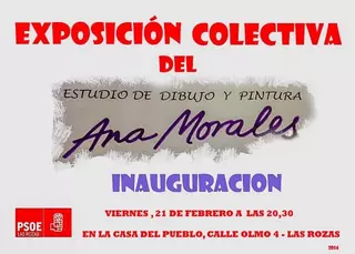 Inauguración en La Casa del Pueblo de Las Rozas de una gran Exposición de Pintura y Dibujo