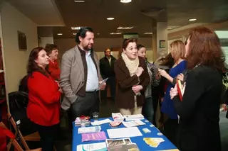 Blanca Fernández Ochoa amadrina la campaña del Día de las Enfermedades Raras en Las Rozas