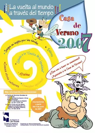 La casa de verano 2007 volverá a acoger a niños cuyos padres trabajan durante el verano

