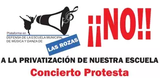 Este domingo, concierto protesta contra la privatización de la Escuela Municipal de Música y Danza de Las Rozas