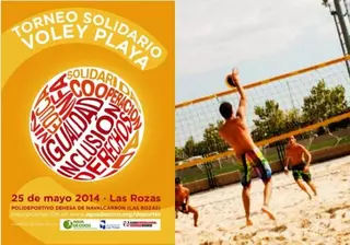 El próximo 25 de mayo se celebra en Las Rozas el I Torneo Solidario de Voley Playa