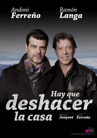 Los actores Andoni Ferreño y Ramón Langa “deshacen la casa” en Las Rozas