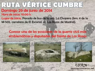 La asociación Cierzo organiza una ruta para conocer el Vértice Cumbre