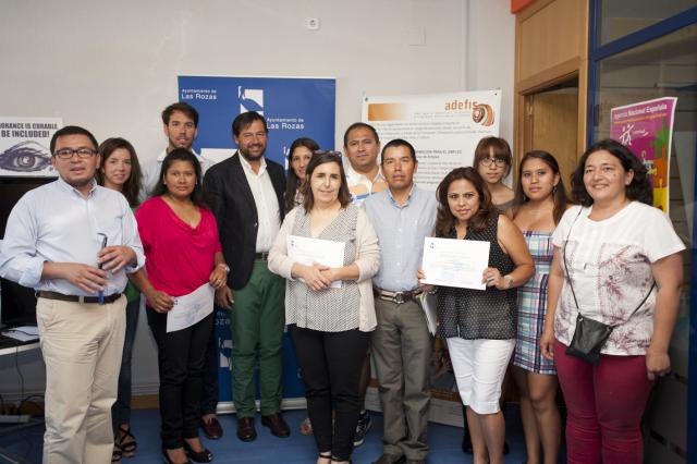 56 vecinos del municipio mejoran su cualificación con los cursos de formación de Adefis Las Rozas
