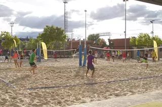 Recinto Ferial de Las Rozas acogió el Campeonato de Madrid de Tenis Playa