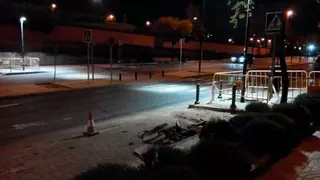 El Ayuntamiento mejora la iluminación de los pasos de peatones de Las Rozas